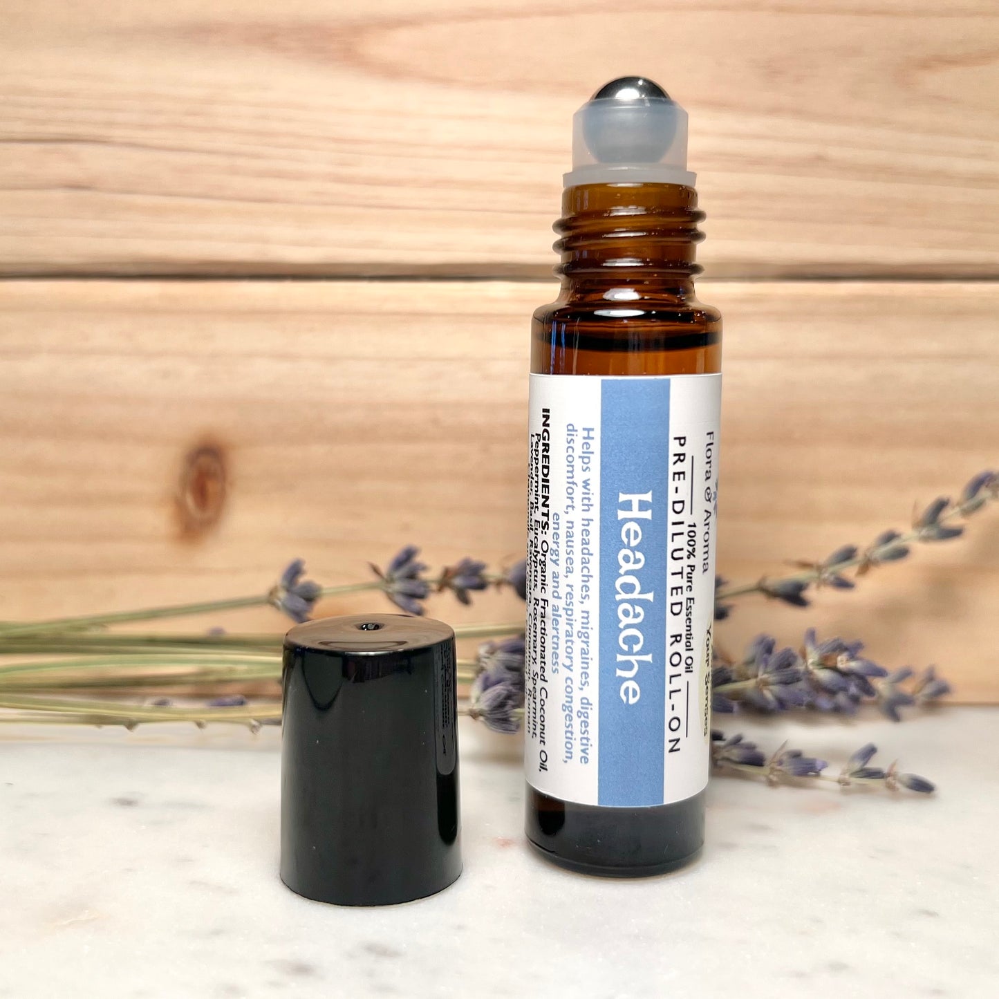 Headache Essential Oil Pre-Diluted Roll-On