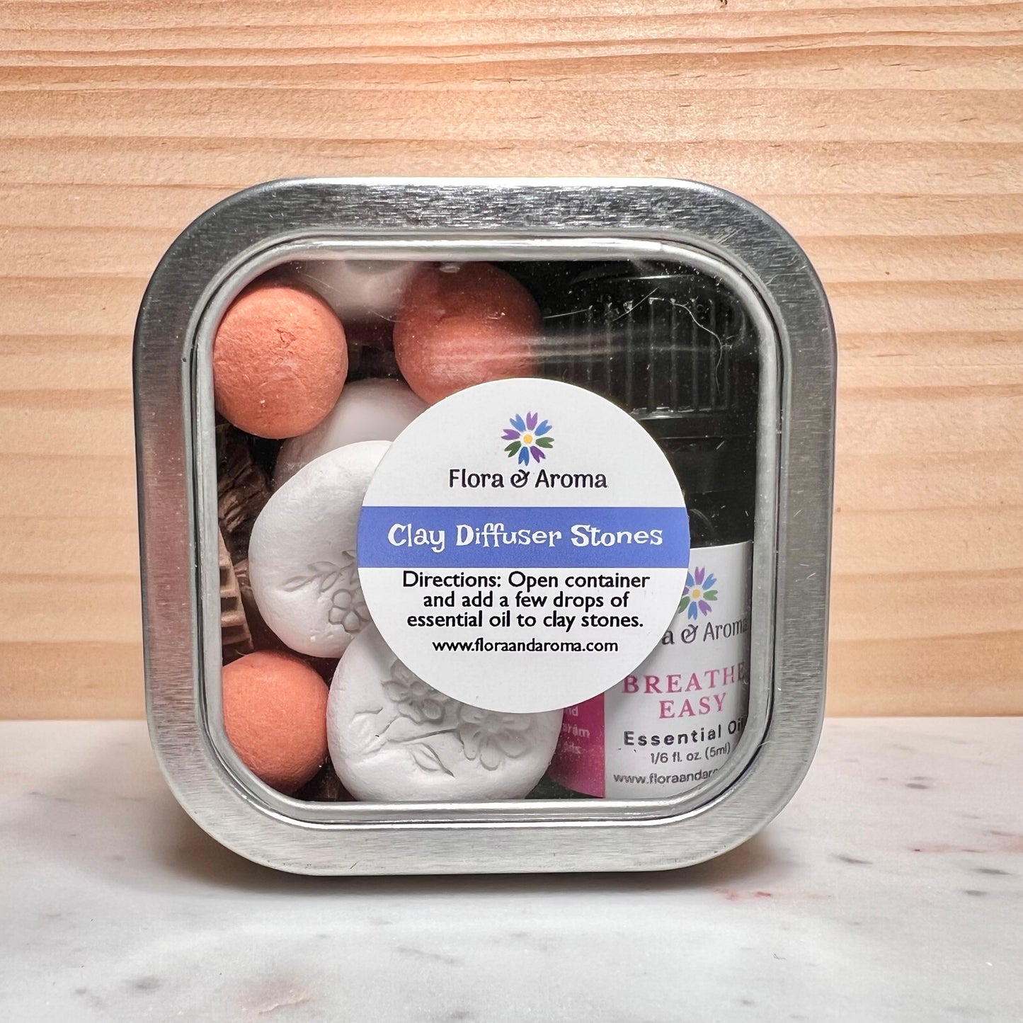 Breathe Easy Clay Diffuser Stones