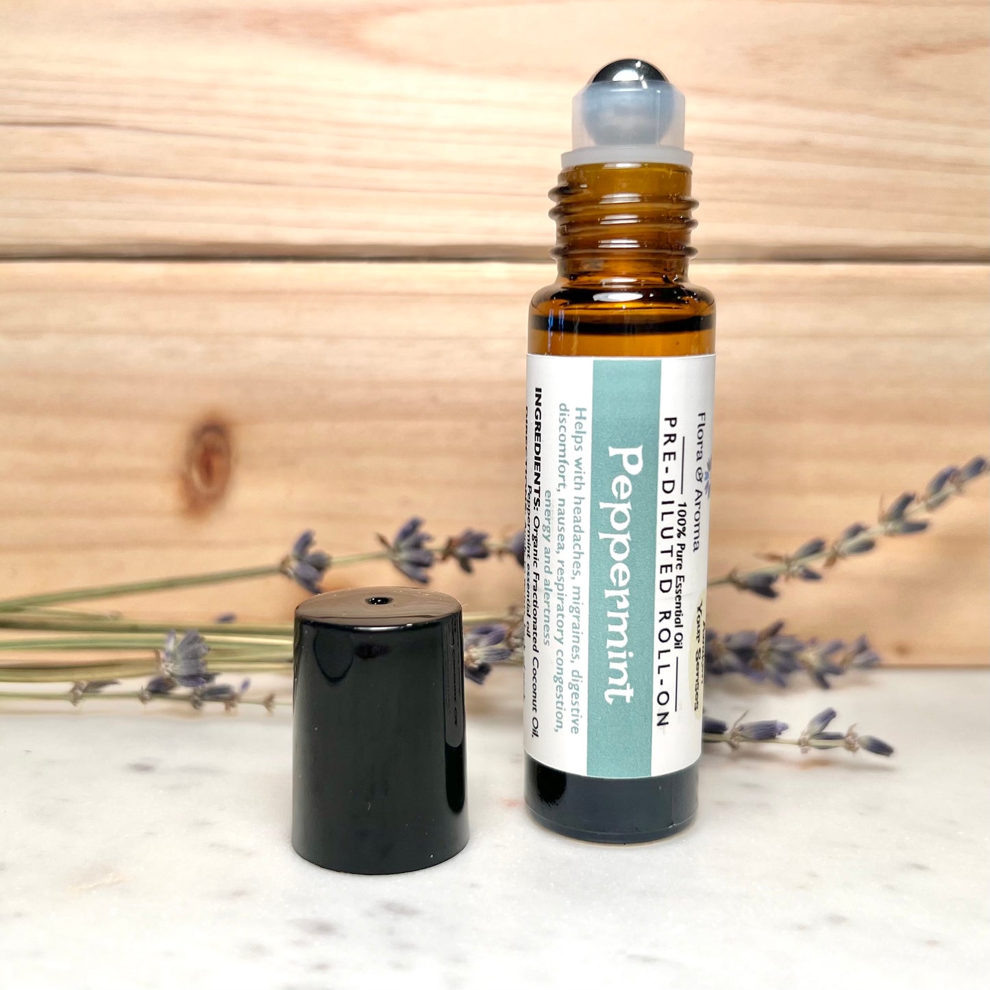 Peppermint Essential Oil Pre-Diluted Roll-On
