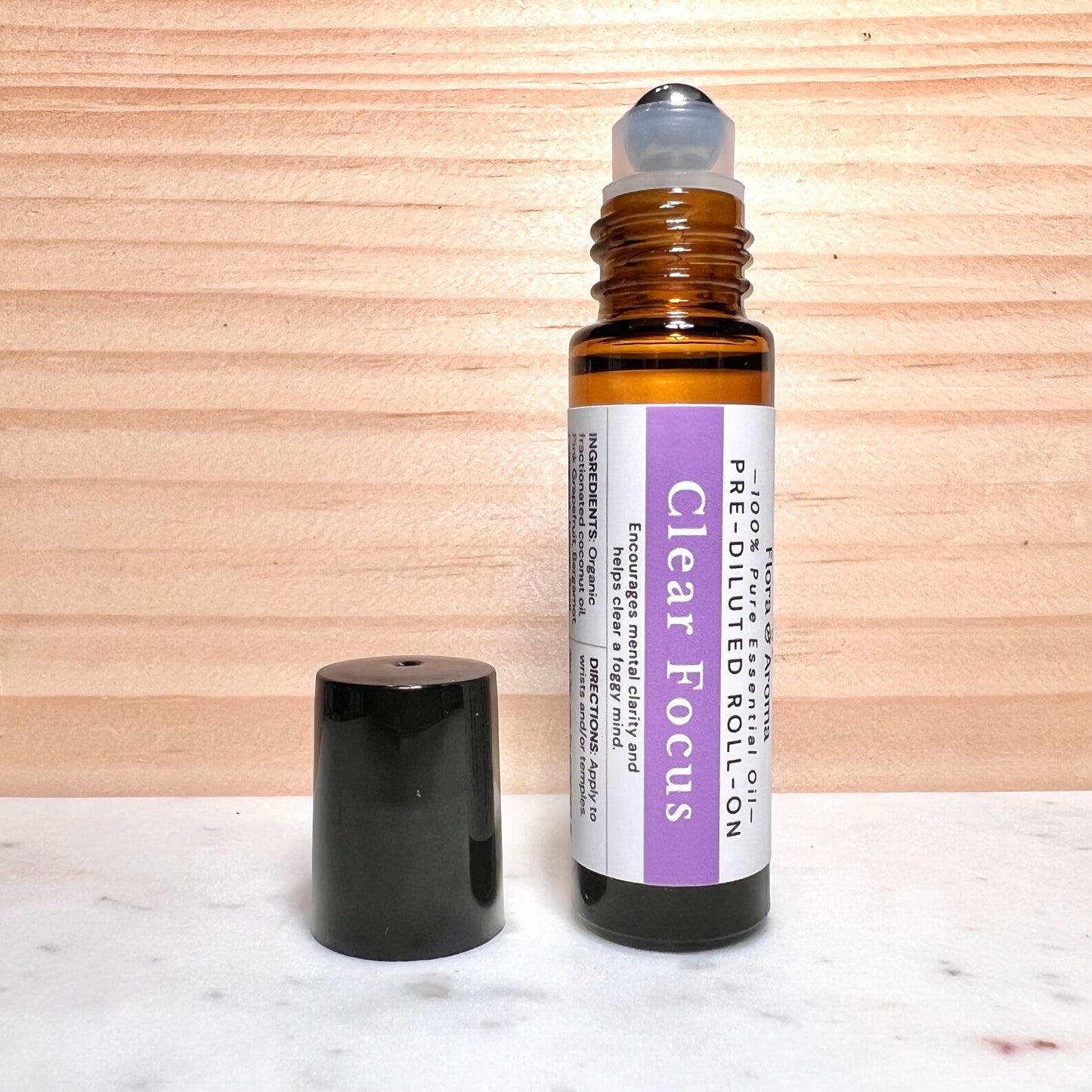 Clear Focus Essential Oil Pre-Diluted Roll-On