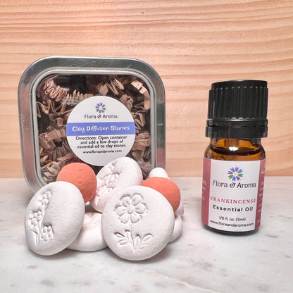 Frankincense Clay Diffuser Stones