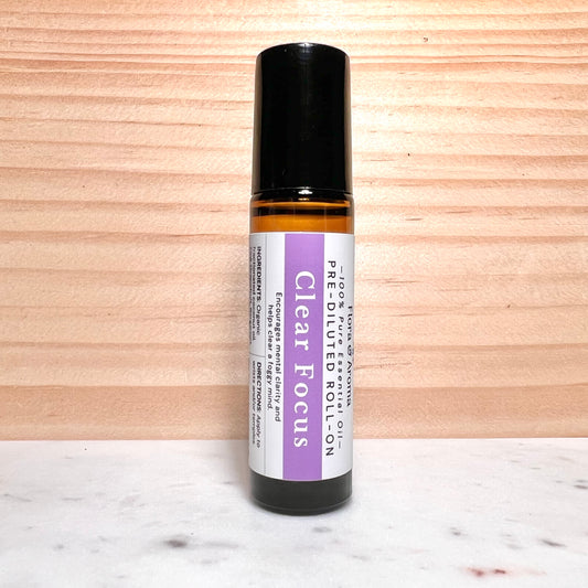 Clear Focus Essential Oil Pre-Diluted Roll-On