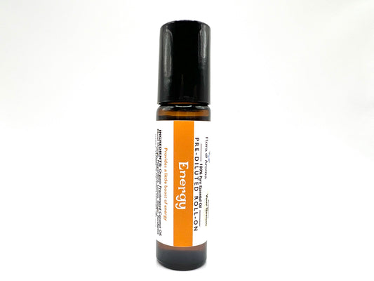 Energy Essential Oil Pre-Diluted Roll-On