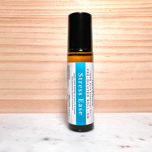 Stress Ease Essential Oil Pre-Diluted Roll-On