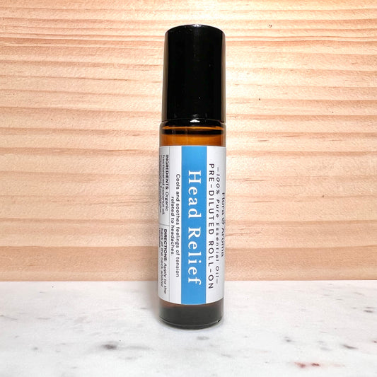 Head Relief Essential Oil Pre-Diluted Roll-On
