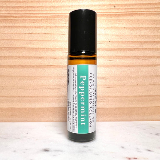 Peppermint Essential Oil Pre-Diluted Roll-On