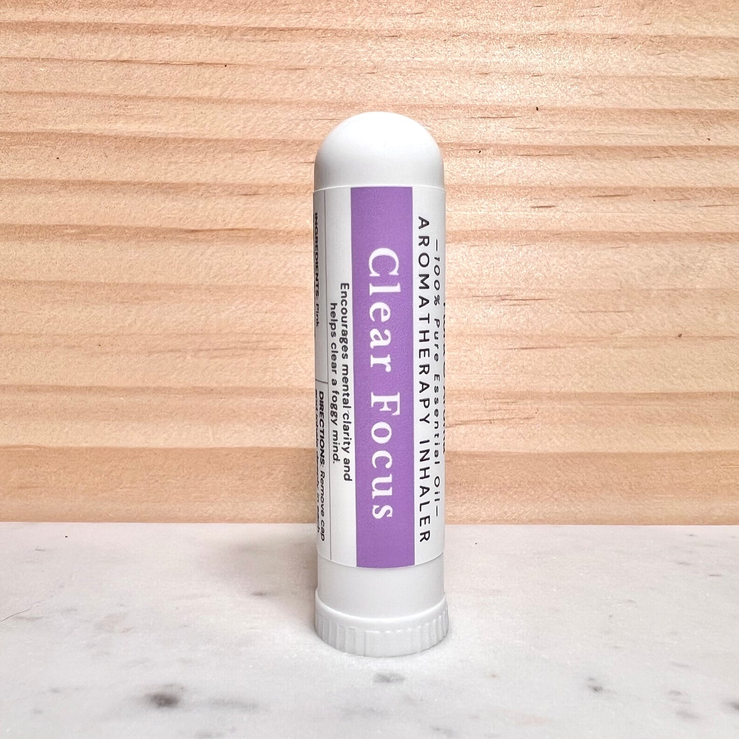 Clear Focus Essential Oil Nasal Inhaler