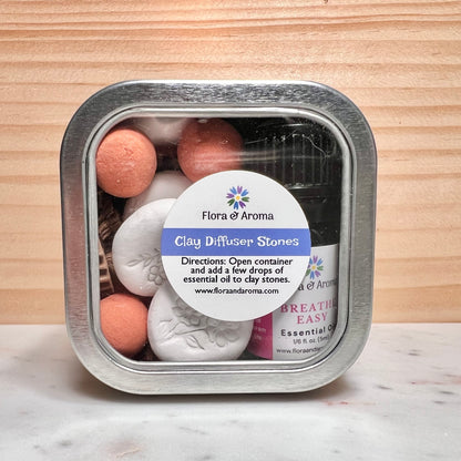 Breathe Easy Clay Diffuser Stones