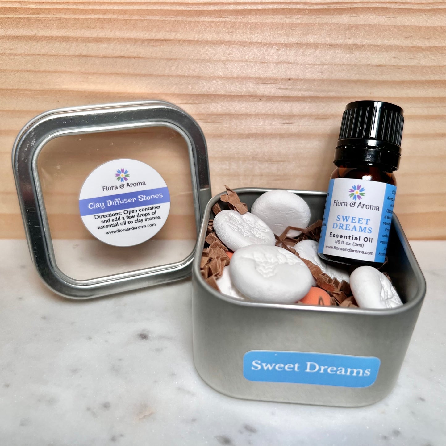 Sweet Dreams Clay Diffuser Stones