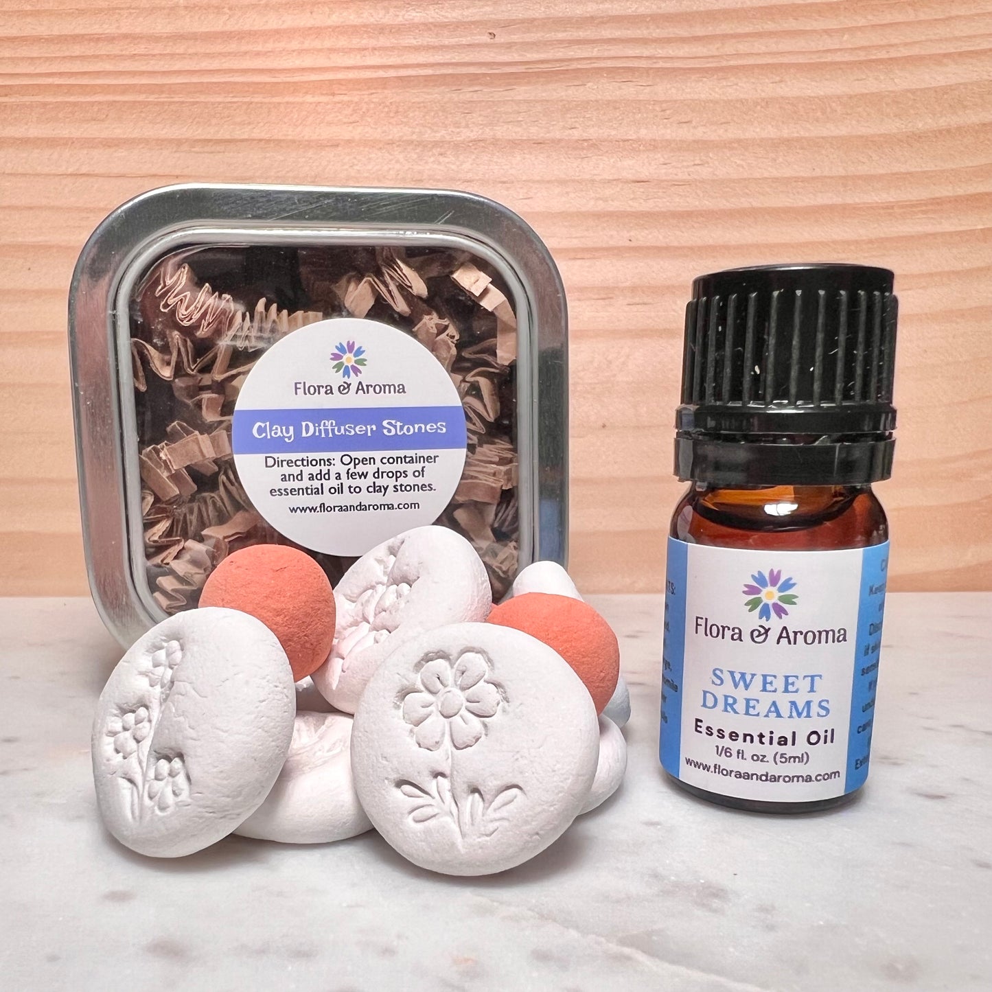 Sweet Dreams Clay Diffuser Stones
