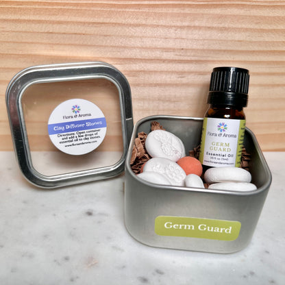 Germ Guard Clay Diffuser Stones