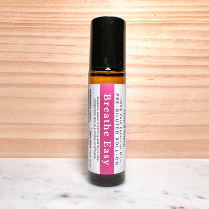 Breathe Easy Essential Oil Pre-Diluted Roll-On