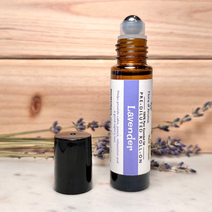 Lavender Essential Oil Pre-Diluted Roll-On