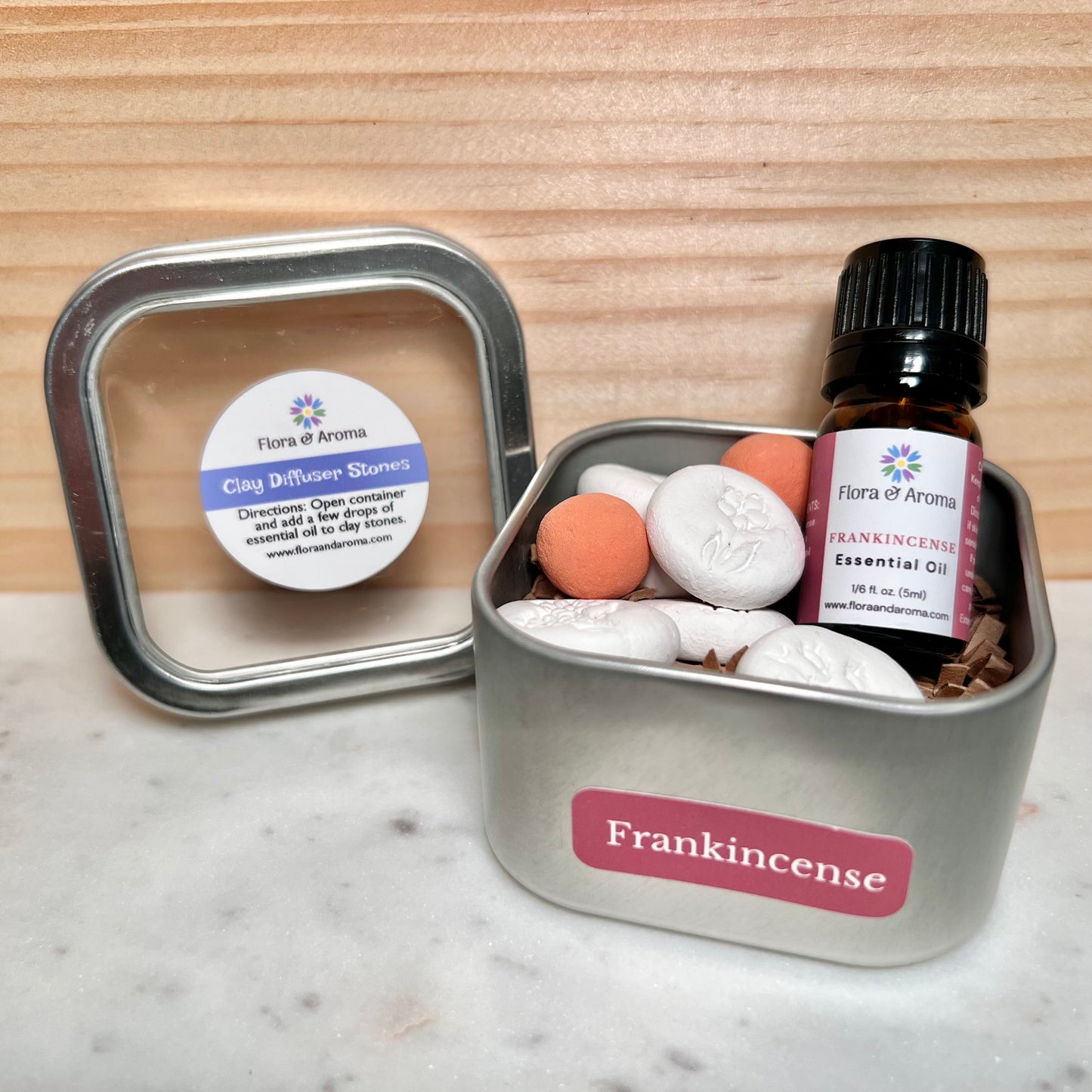 Frankincense Clay Diffuser Stones