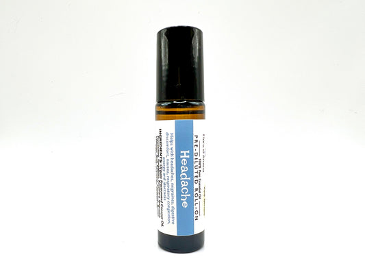 Headache Essential Oil Pre-Diluted Roll-On