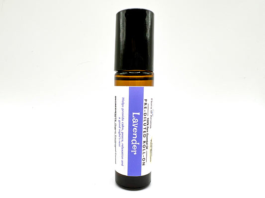 Lavender Essential Oil Pre-Diluted Roll-On